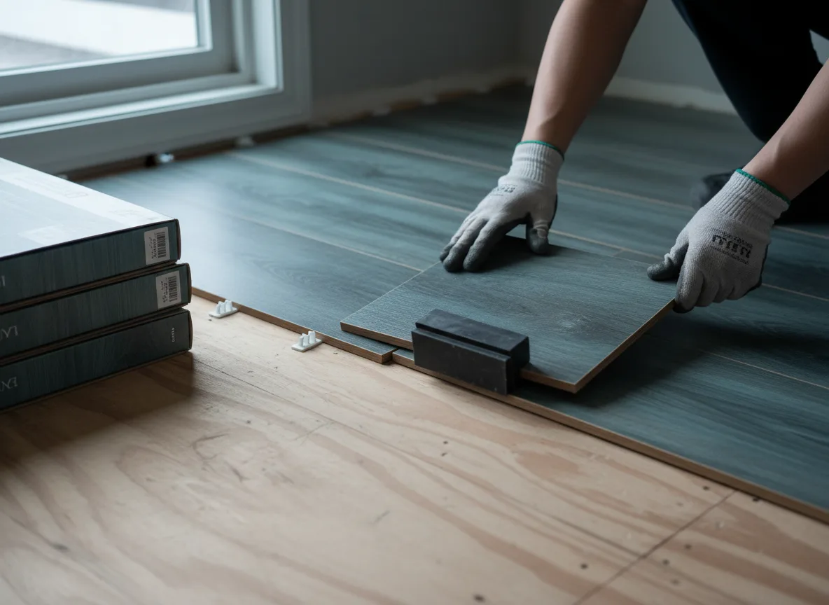 Luxury Vinyl Plank Installation company in Townville, PA